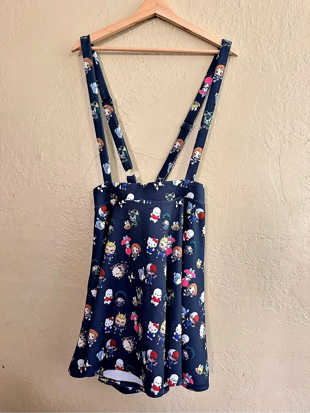 Sanrio Skirt Plus Mini Dress in Blue Size 0 NWT